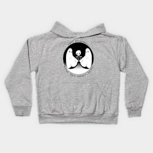 Sad ghost gang Kids Hoodie